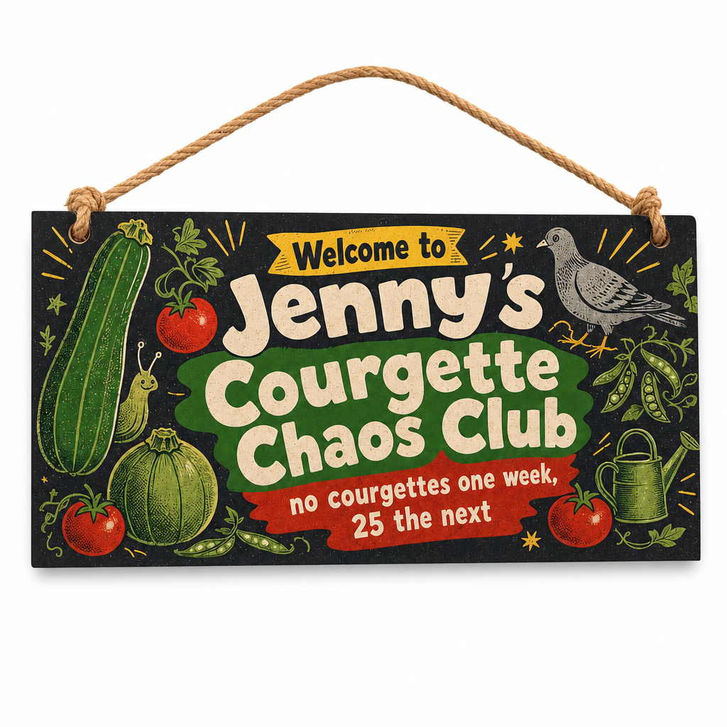 Courgette Chaos Club Personalised Gift Box Set