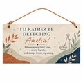 Hidden Signals Sisterhood Personalised Wooden Plaque