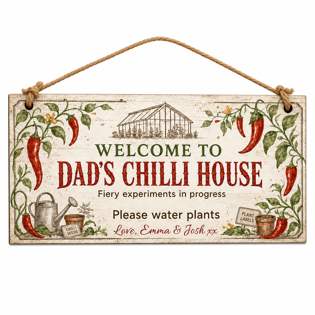 Personalised Chilli House Personalised Gift Box Set