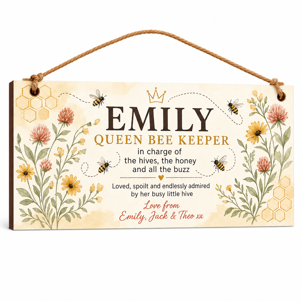Queen Bee Keeper Personalised Gift Box Set
