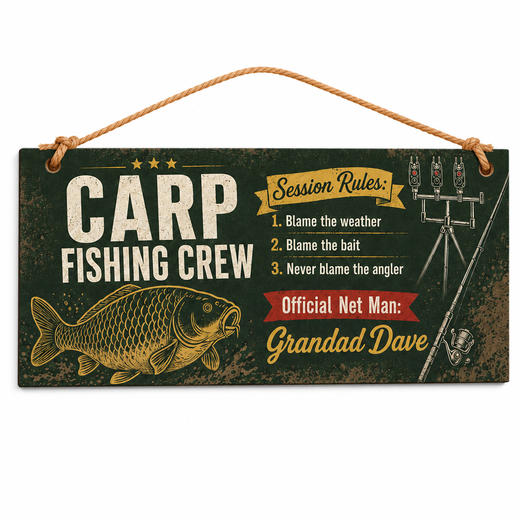 Carp Banter Brigade Personalised Gift Box Set