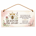 Queen In The Apiary Wooden Plaque