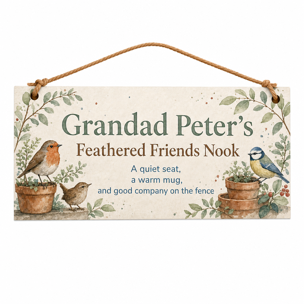 Feathered Friends Nook Personalised Gift Box Set