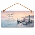 Cold Hands Warm Heart Personalised Wooden Plaque