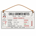 Minimal Heat Ledger Wooden Plaque