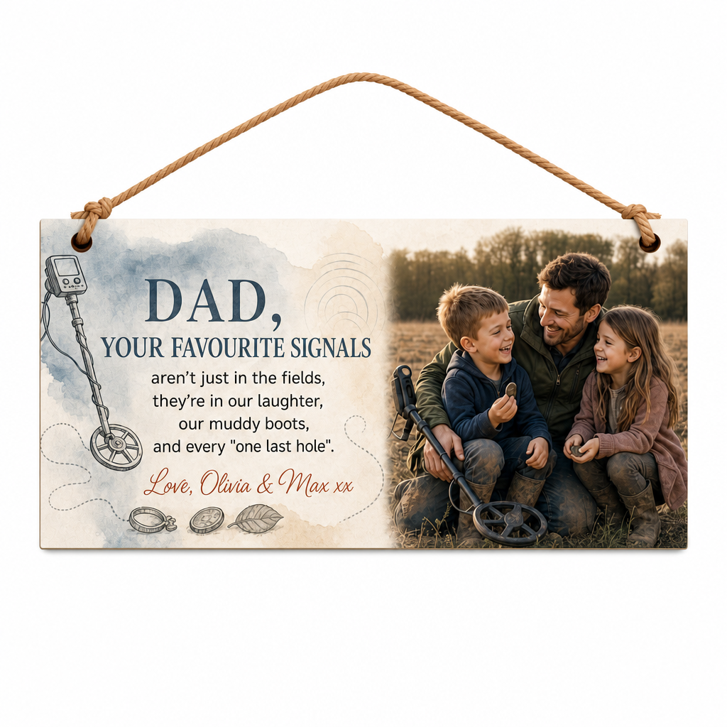 Signals Of Dad Personalised Gift Box Set