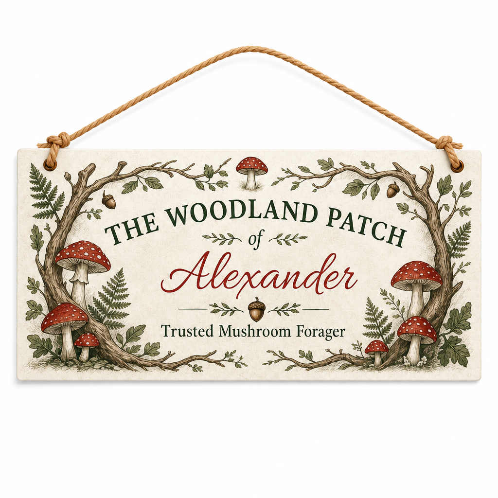 Forest Forager Crest Personalised Gift Box Set