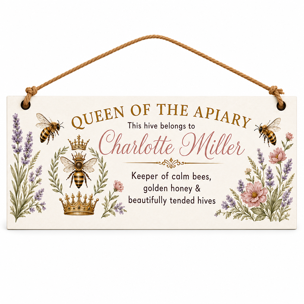 Queen Of The Apiary Personalised Gift Box Set